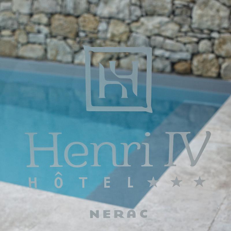 Hôtel Henri IV Nérac Buitenkant foto